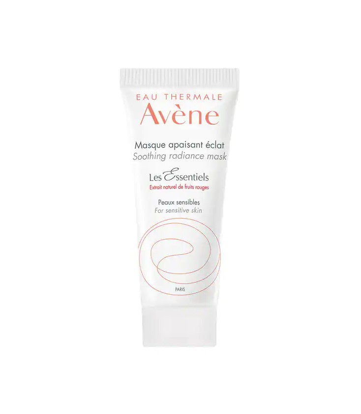 Avéne Máscara Suavizante Iluminadora 50ml Con Extracto Natural de Frutos Rojos