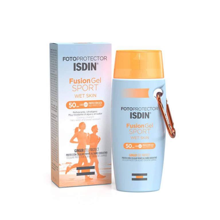 Fotoprotector ISDIN - 50 FPS Fusion Gel Sport - Protección Celular